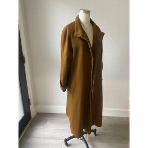 Vintage Coat 100% Pure Wool International Scene